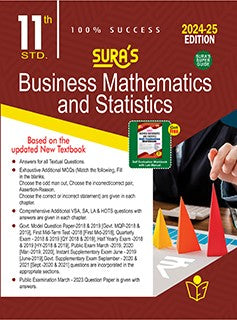 Sura 11th Business Mathematics and Statistics 2024-25