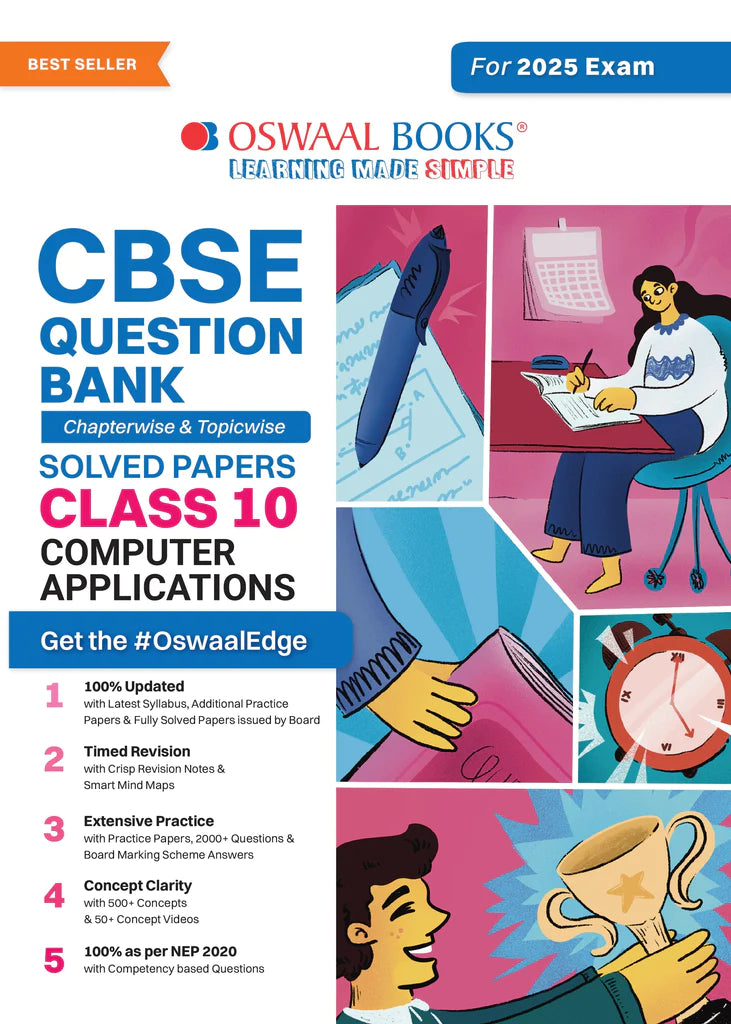 CBSE Question Bank Class 10 Computer Application