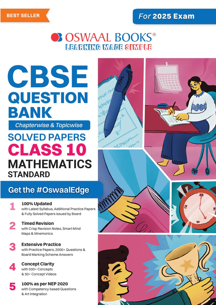 CBSE Question Bank Class 10 Mathematics Standard