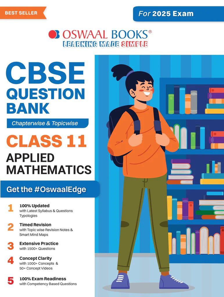 CBSE Question Bank Class 11 Applied Mathematics